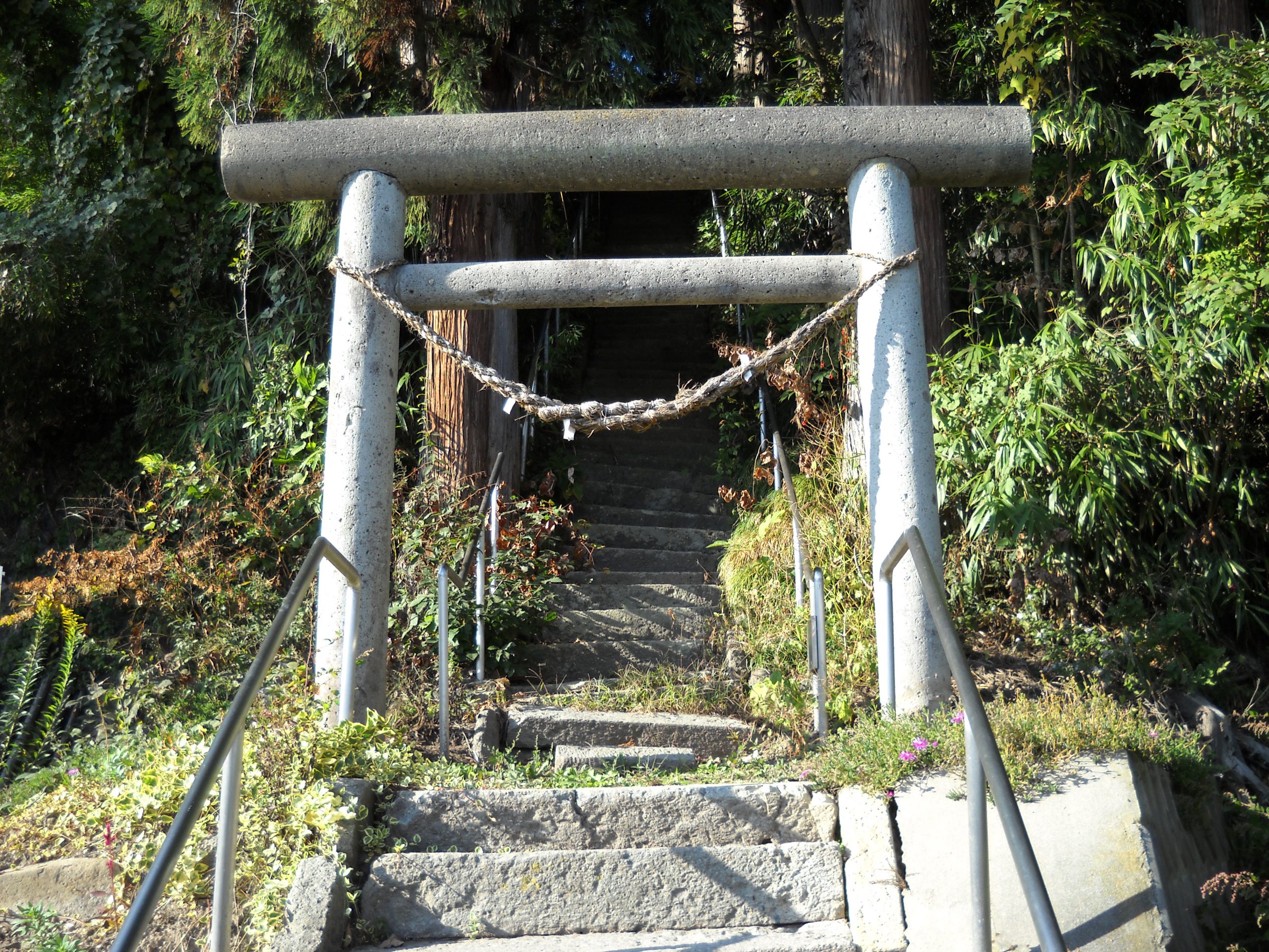 根際荒神さま参道